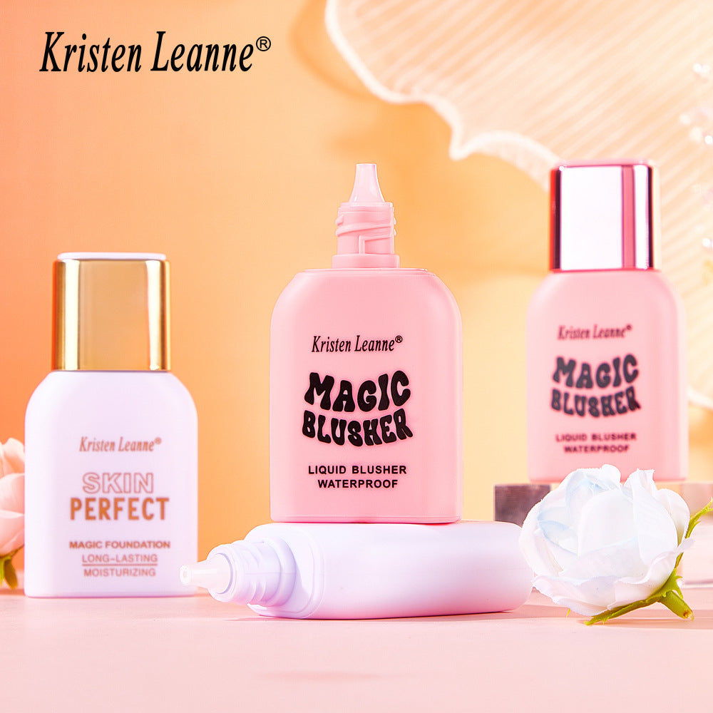 KRISTEN LEANNE Warm-Changing Skin Tone Foundation and Blush