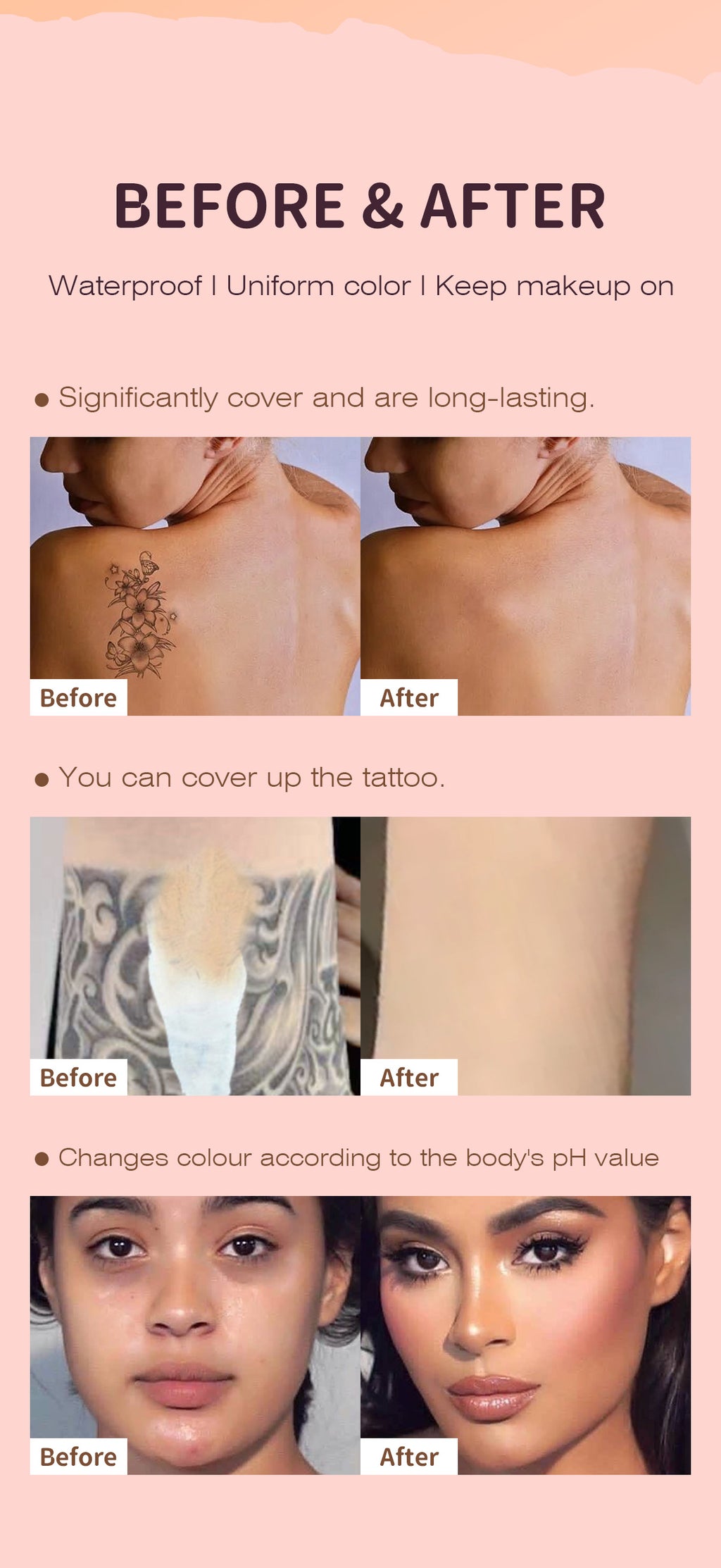 KRISTEN LEANNE Warm-Changing Skin Tone Foundation and Blush