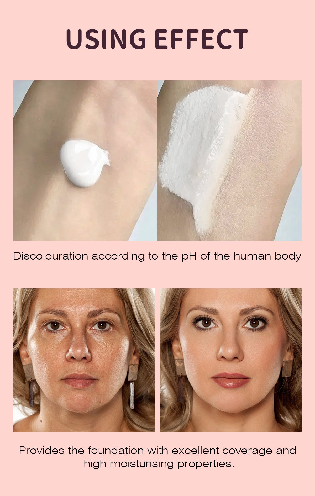 KRISTEN LEANNE Warm-Changing Skin Tone Foundation and Blush